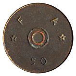 .60 Ball  United States F A * 50 * head view.