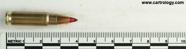 5.7 x 28mm P90 AP-T L191 Belgium 5.7x28 FNB 02 profile view.