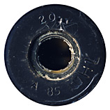 20 x 139mm HS820 Reference/Standard  South Africa 20mm A 85 HL head view.