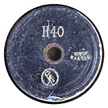 20 x 138mm B Rheinmetall Dummy  Germany H40 (eagle) WaA109 (P logo in circle) head view.