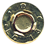 5.56 x 45mm Ball M193 United States ⊕ LC 13 [SCAMP 3 or 11?] head view.