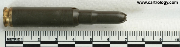 7.62mm NATO Blank  West Germany 7,62x51 HK 66-21 profile view.