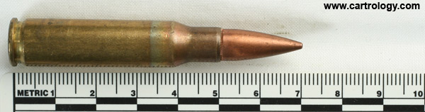 7.62mm NATO Ball  United States ⊕ FA 59 profile view.