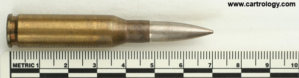 7mm 2nd Optimum/Liviano Ball  Belgium F N 53 profile view.