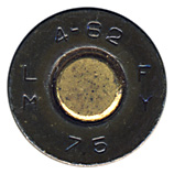 7.5 x 54mm MAS Ball  France LM 4-62 FY 7.5 head view.