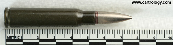 7.5 x 54mm MAS Ball  France LM 4-62 FY 7.5 profile view.