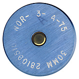 30 x 173mm GAU-8/A TP PGU-15/B United States (white ink) NOR-3-4-75 30MM 28109510 (black ink) A head view.