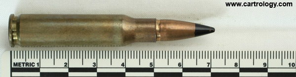 7.62mm NATO AP  United States ⊕ FA 65 profile view.