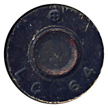 7.62mm NATO Inert M172 United States ⊕ LC 64 head view.