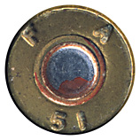 7.62mm NATO Tracer  United States F A 51 head view.