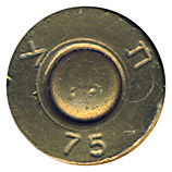 7.62mm NATO Ball  Israel 75 ת צ head view.