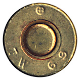 7.62mm NATO Tracer  United States ⊕ TW 69 head view.