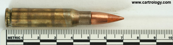 7.62mm NATO Tracer  United States ⊕ TW 69 profile view.