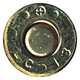 5.56 x 45mm Ball M855 United States ⊕ LC 13 [SCAMP 6] head view.