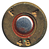 7.62mm pre-NATO Intermediate Case API  United States F A 48 head view.