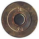 23 x 115mm New Primed Empty  Soviet Union Н 70 head view.