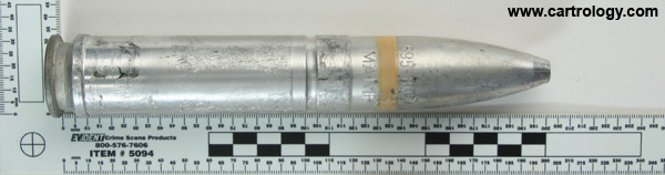 30 x 113mm B Dummy  Switzerland  profile view.