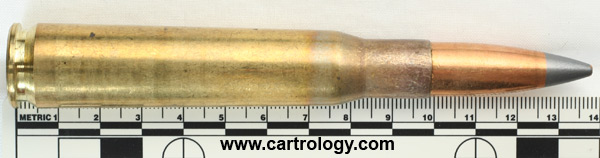 .50 BMG API  Belgium FN 12.7 66 profile view.