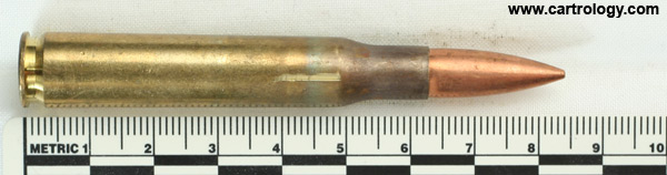 .30-06 Ball M2 Greece HXP 77 profile view.