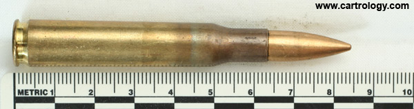 .30-06 Ball M2 Greece HXP 78 profile view.