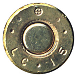 7.62mm NATO Ball M80 United States ⊕ LC 15 [SCAMP 25?] head view.