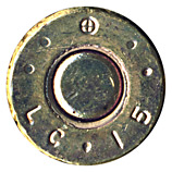 7.62mm NATO Ball M80 United States ⊕ LC 15 [SCAMP 24] head view.