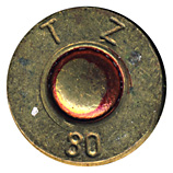 7.62mm NATO Ball (Subsonic)  Israel T Z 80 head view.