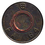 7.62mm NATO Tracer M62 United States ⊕ FA 64 head view.