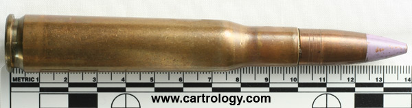 .50 BMG Tracer  United Kingdom I.C.I. 5 7 profile view.