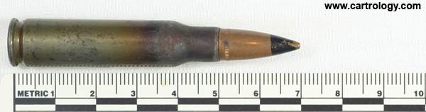 7.62mm NATO AP  France VE 3 F 52 profile view.