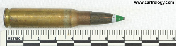 7.62mm NATO Frangible XM160 United States FA profile view.