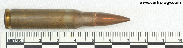7.62mm NATO Ball  Japan ⊕ AO W65 profile view.