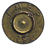 7.62mm NATO Ball  Peru F M E P 62 head view.