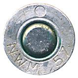 7.62mm NATO Blank  Netherlands ⊕ NWM 57 head view.