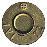7.62mm NATO Blank  Canada ⊕ IVI 72 head view.