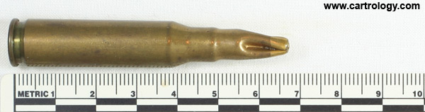 7.62mm NATO Blank A1 South Africa PMP 72 A1 7.62 profile view.