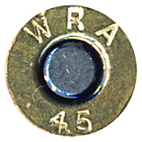 7.62mm NATO Blank  Netherlands WRA 45 head view.