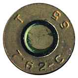 7.62mm NATO Blank  Spain T 65 7.62-C head view.