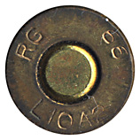 7.62mm NATO Blank L10A2 United Kingdom RG 66 L10A2 head view.