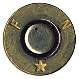 7.62mm NATO Blank  Belgium F N * head view.