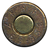 7.62mm NATO Grenade Blank  Spain F N P 7.62-956 head view.