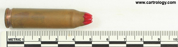 7.62mm NATO Grenade Blank  Portugal ⊕ FNM 81-15 profile view.