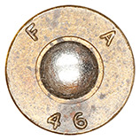 7.62mm pre-NATO Short Case Ball  United States F A 46 head view.