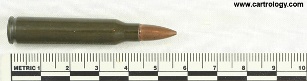 5.56 x 45mm Ball  France LM 4-77 5.56 profile view.