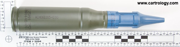 25 x 137mm KBA TPDS-T M910 United States  profile view.