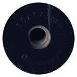 30 x 173mm KCA New Unprimed Empty  South Africa 30x173mm D head view.