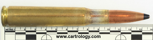 .50 BMG AP  United Kingdom T Z Z 01 profile view.