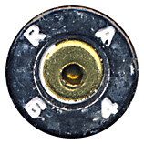 5.56 x 45mm Dummy  United States R A 6 4 head view.