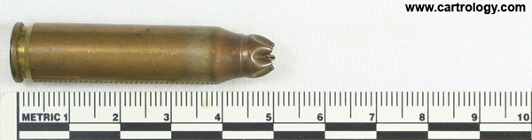 7.62mm NATO Grenade Blank  United States F A 52 profile view.