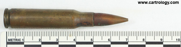 7.62mm NATO Ball C21 Canada ⊕ IVI 69 profile view.